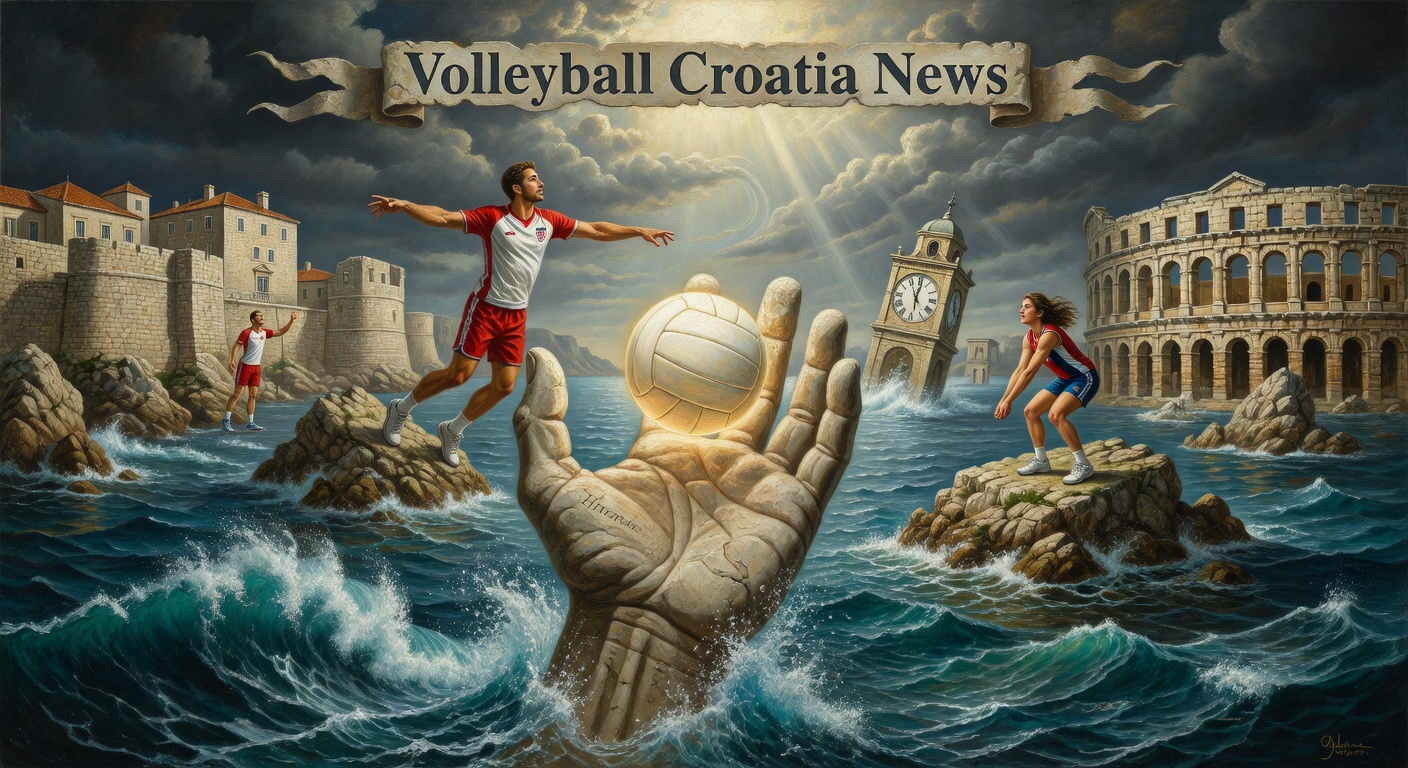 Ažuriranja odbojke u Hrvatskoj: Reprezentacije i klubovi